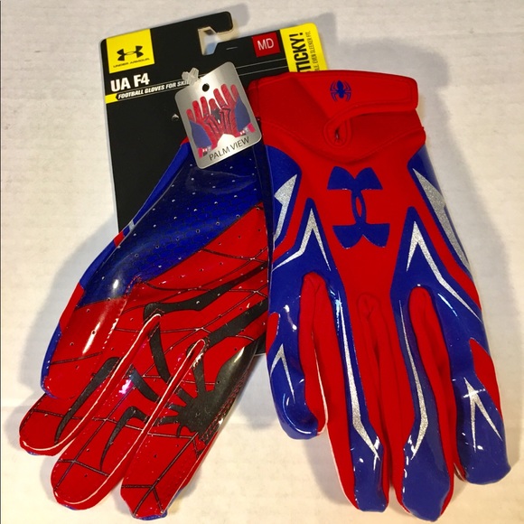 under armour spiderman gloves